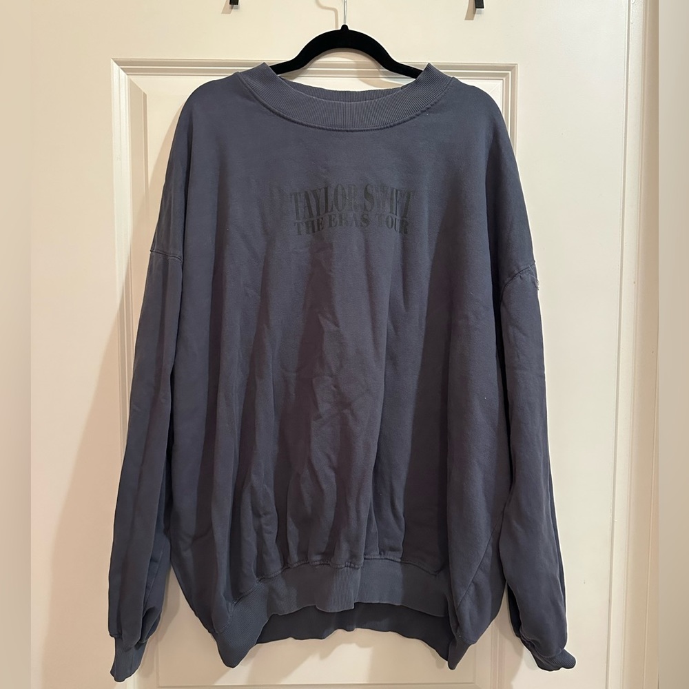 Taylor Swift Eras Tour Blue Crewneck in 2XL